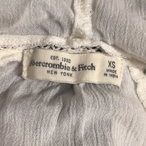 Abercrombie & Fitch Boho Top with Back Tie Size XS - Picture 11 of 12